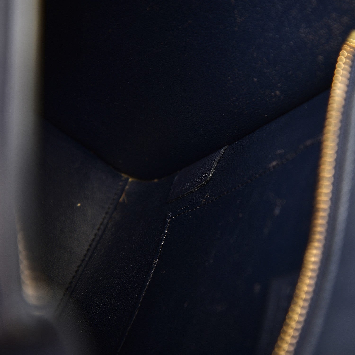 Celine Smooth Calfskin Nano Luggage Ink 9 of 15