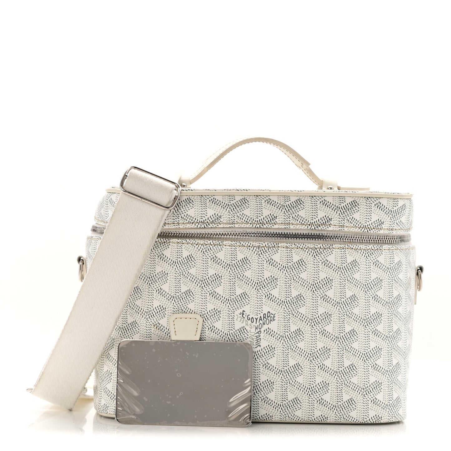 Goyardine Muse Vanity Case White