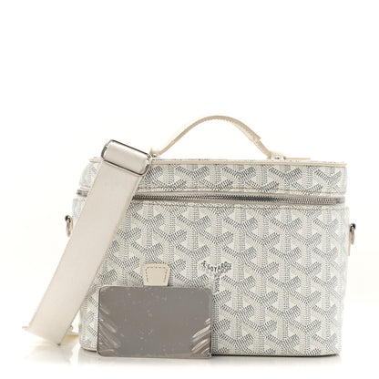 Goyard Goyardine Muse Vanity Case White 3 of 12