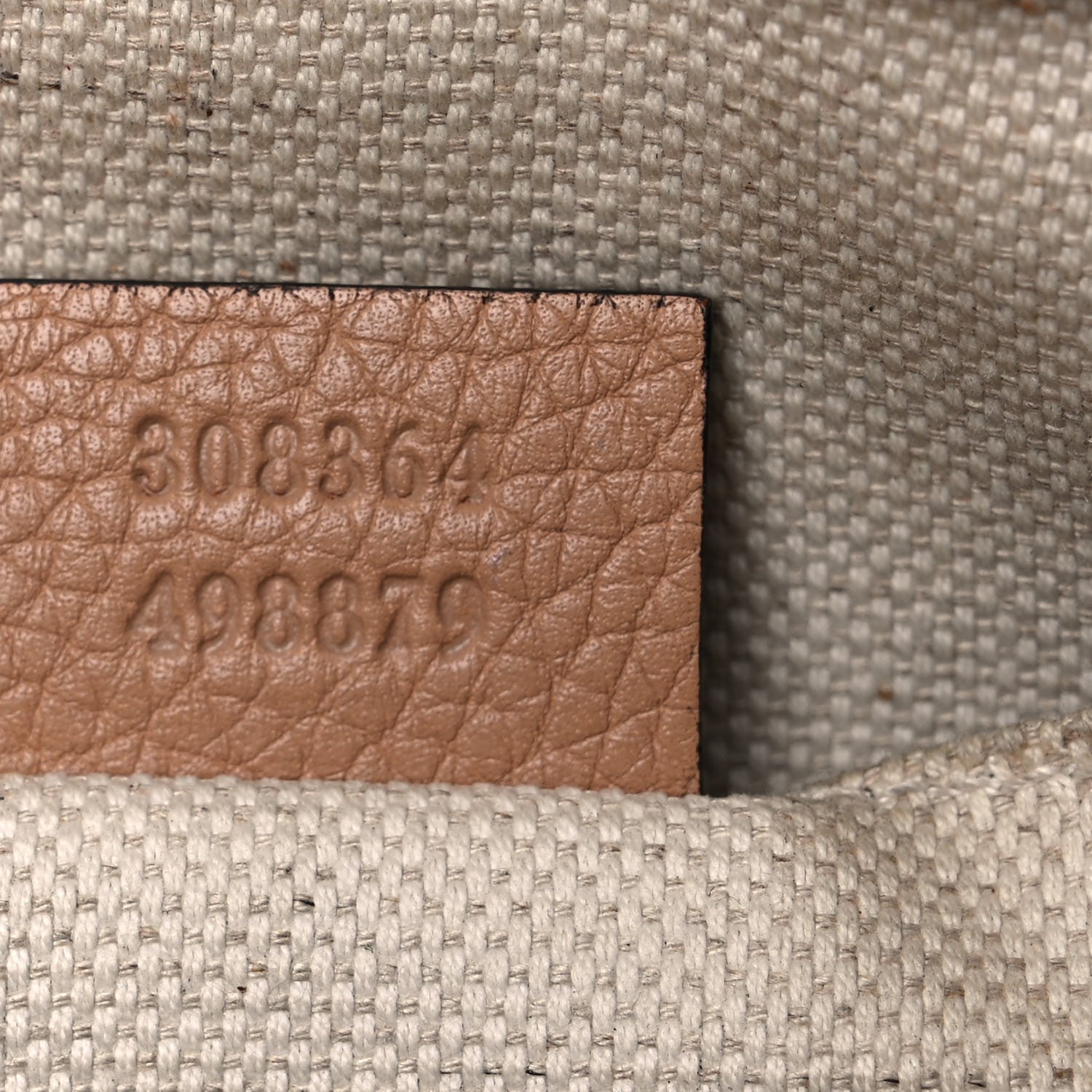 Gucci Pebbled Calfskin Small Soho Disco Bag Camelia 6 of 21