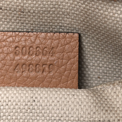 Gucci Pebbled Calfskin Small Soho Disco Bag Camelia 6 of 21