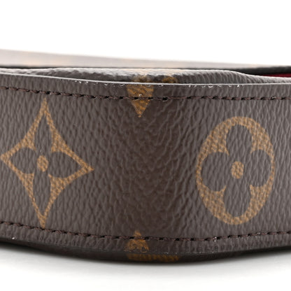 Louis Vuitton Monogram Pochette Felicie Chain Wallet Fuchsia 11 of 15