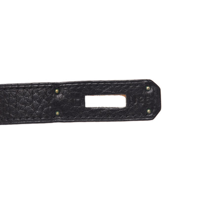 Hermes Fjord Kelly Retourne 35 Black 7 of 19