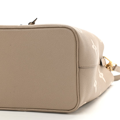 Louis Vuitton Empreinte Monogram Giant Neonoe MM Tourterelle Creme 9 of 12