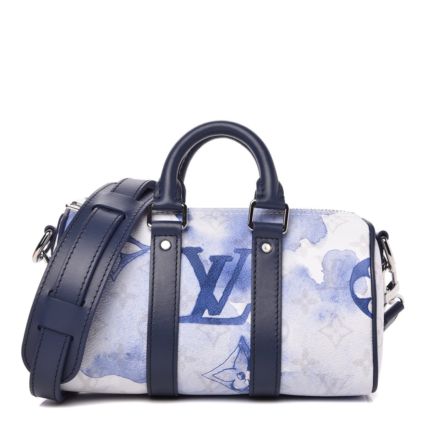 Monogram Watercolor Keepall XS Blue