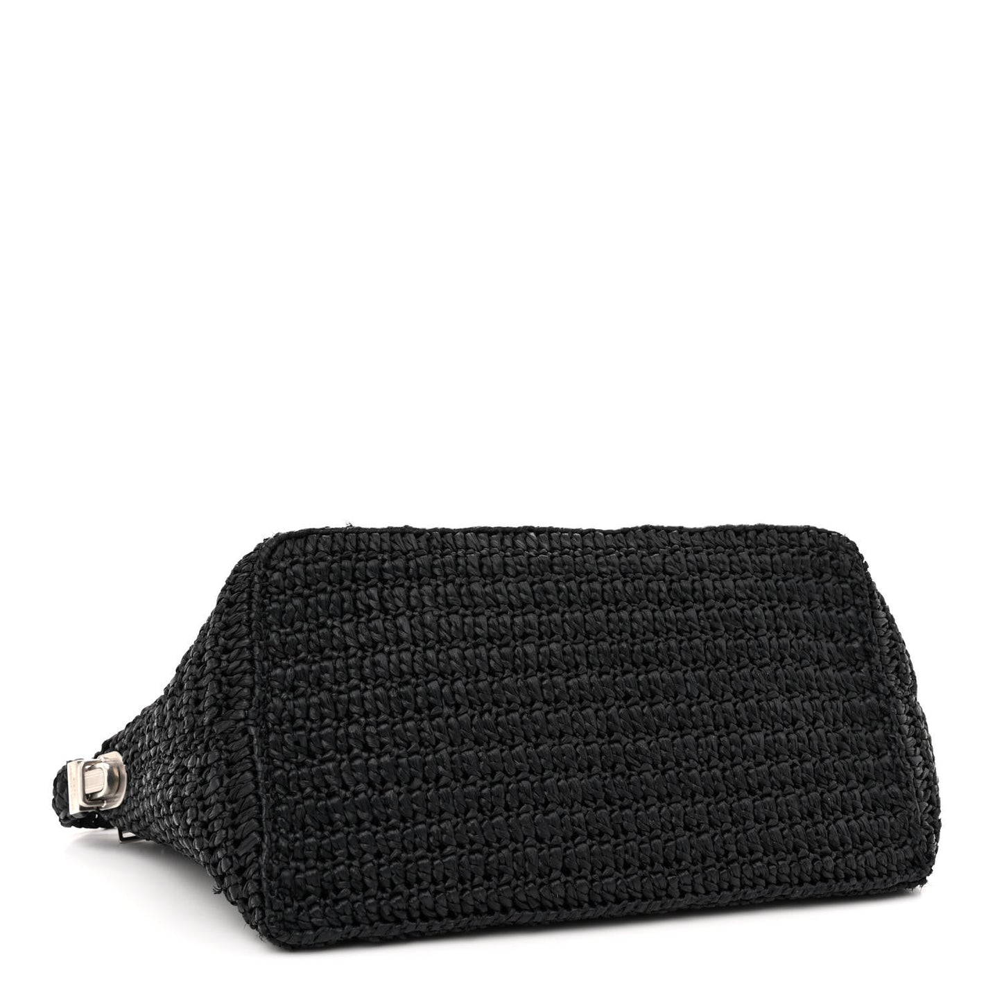 Raffia Le Crossbody Black