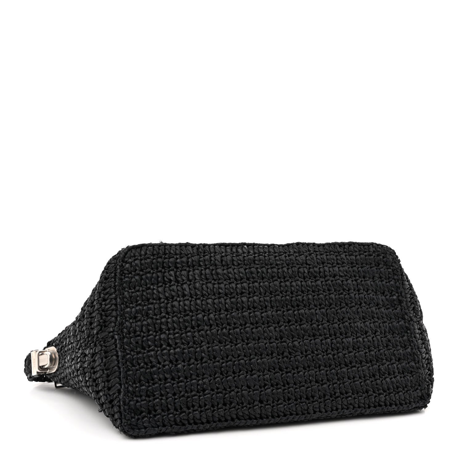 Saint Laurent Raffia Le Crossbody Black 4 of 13