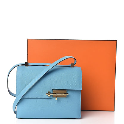 Hermes Epsom Verrou 21 Bleu Du Nord 12 of 12