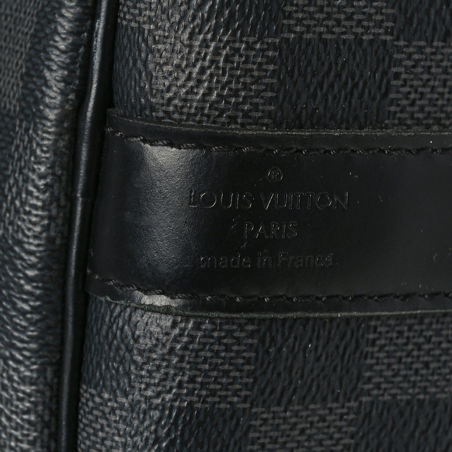 Damier Graphite Keepall Bandouliere 55