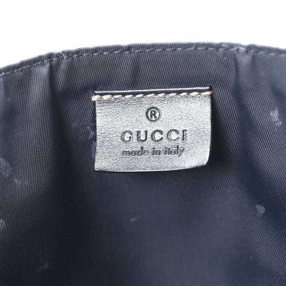 Gucci GG Supreme Monogram Selleria Calfskin Messenger Diaper Bag Navy 11 of 21
