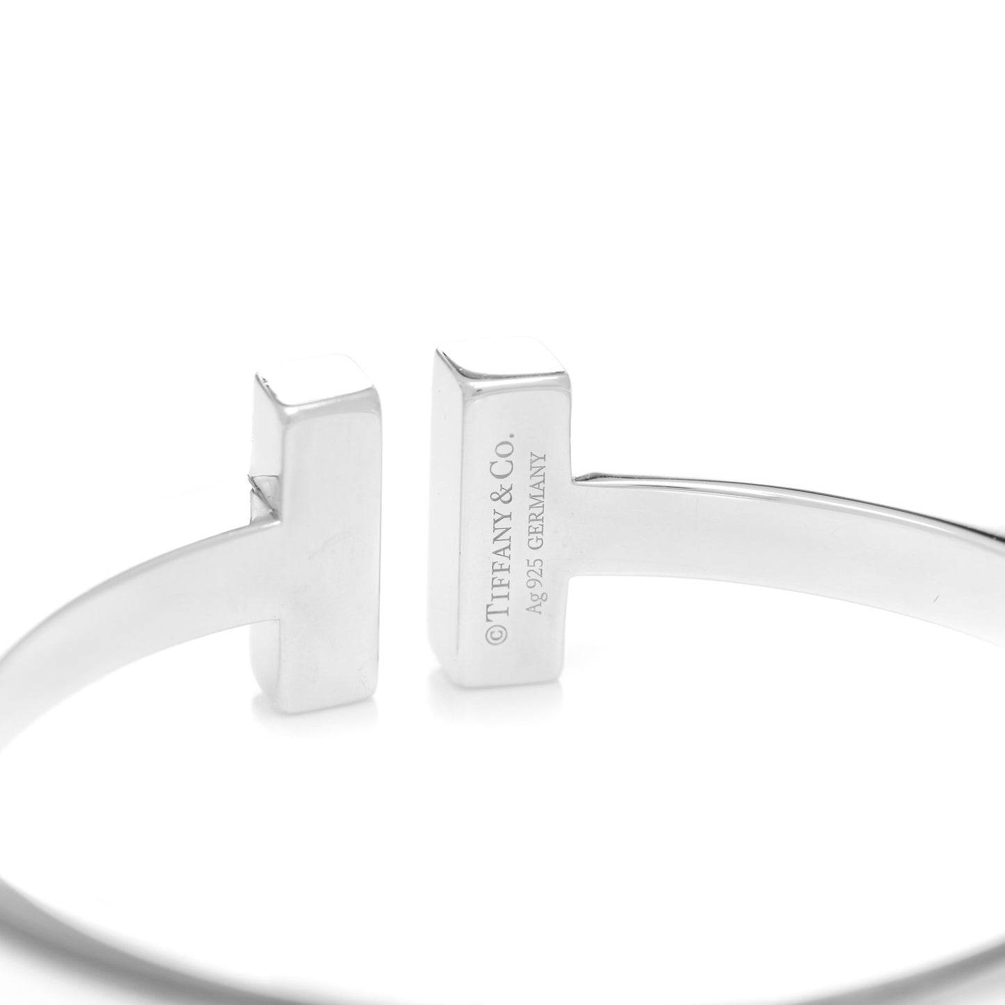 Sterling Silver T Square Bracelet