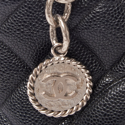 Chanel Caviar Quilted Medallion Tote Black 8 of 10