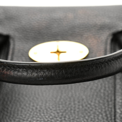 Mulberry Small Classic Grain Bayswater Black 17 of 21