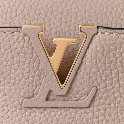 Louis Vuitton Taurillon Capucines BB Galet 7 of 10