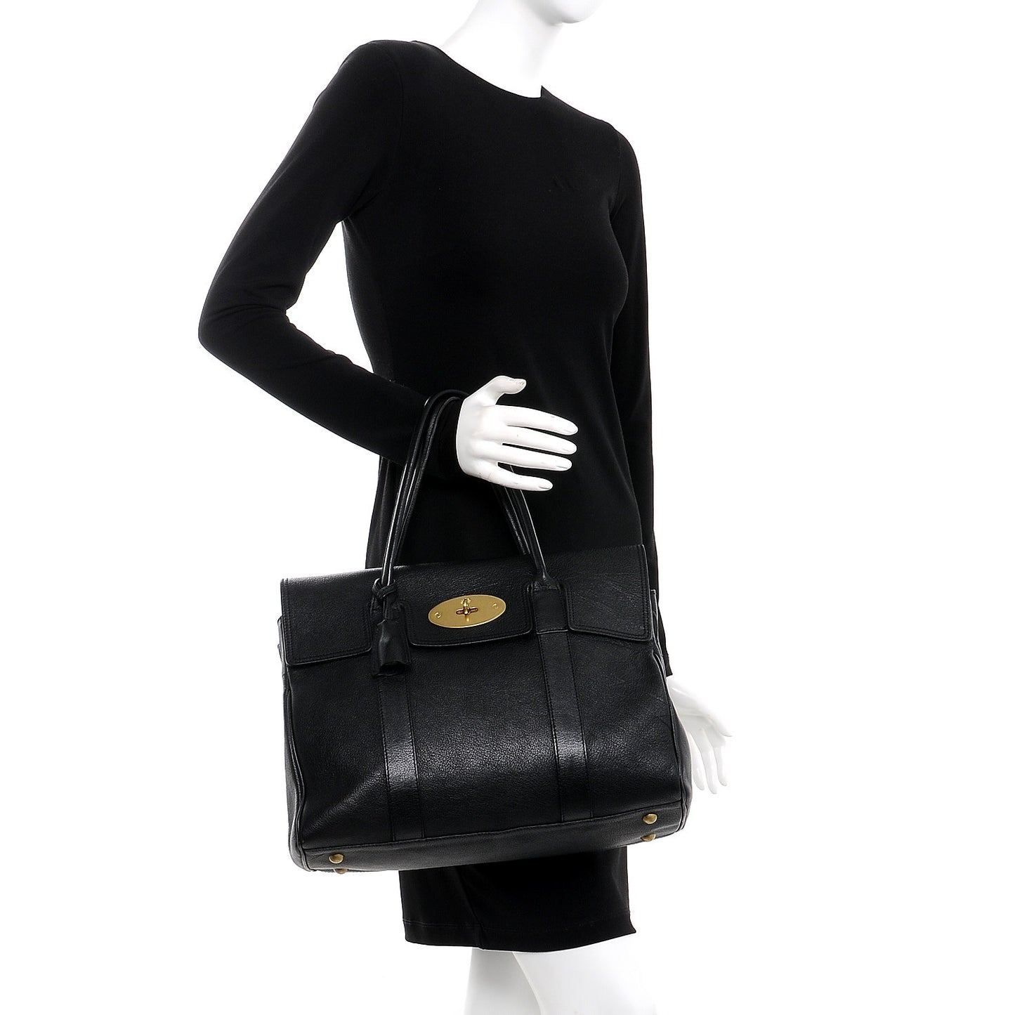 Natural Leather Bayswater Black