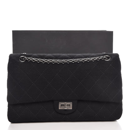 Chanel Jersey Quilted 2.55 Reissue 226 Flap Black 9 of 9