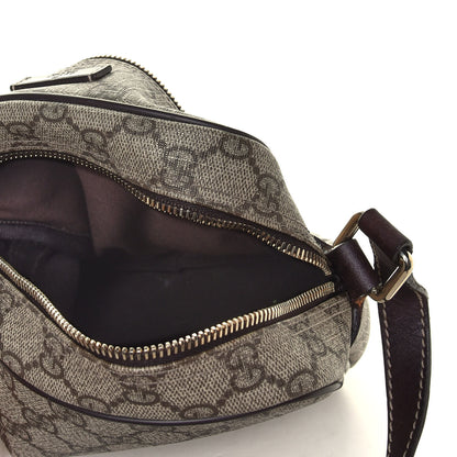 Gucci GG Plus Monogram Messenger Bag Dark Brown 4 of 5