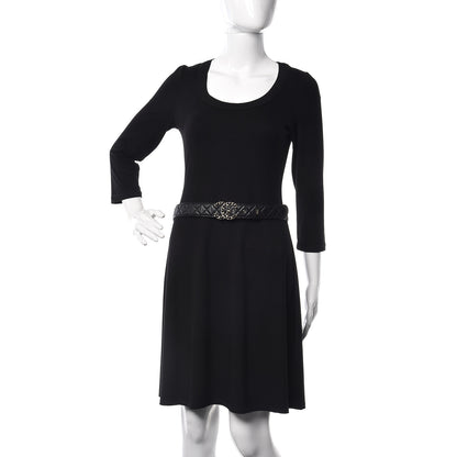 Chanel Lambskin Quilted CC Chain Belt 85 34 Black 2 of 9