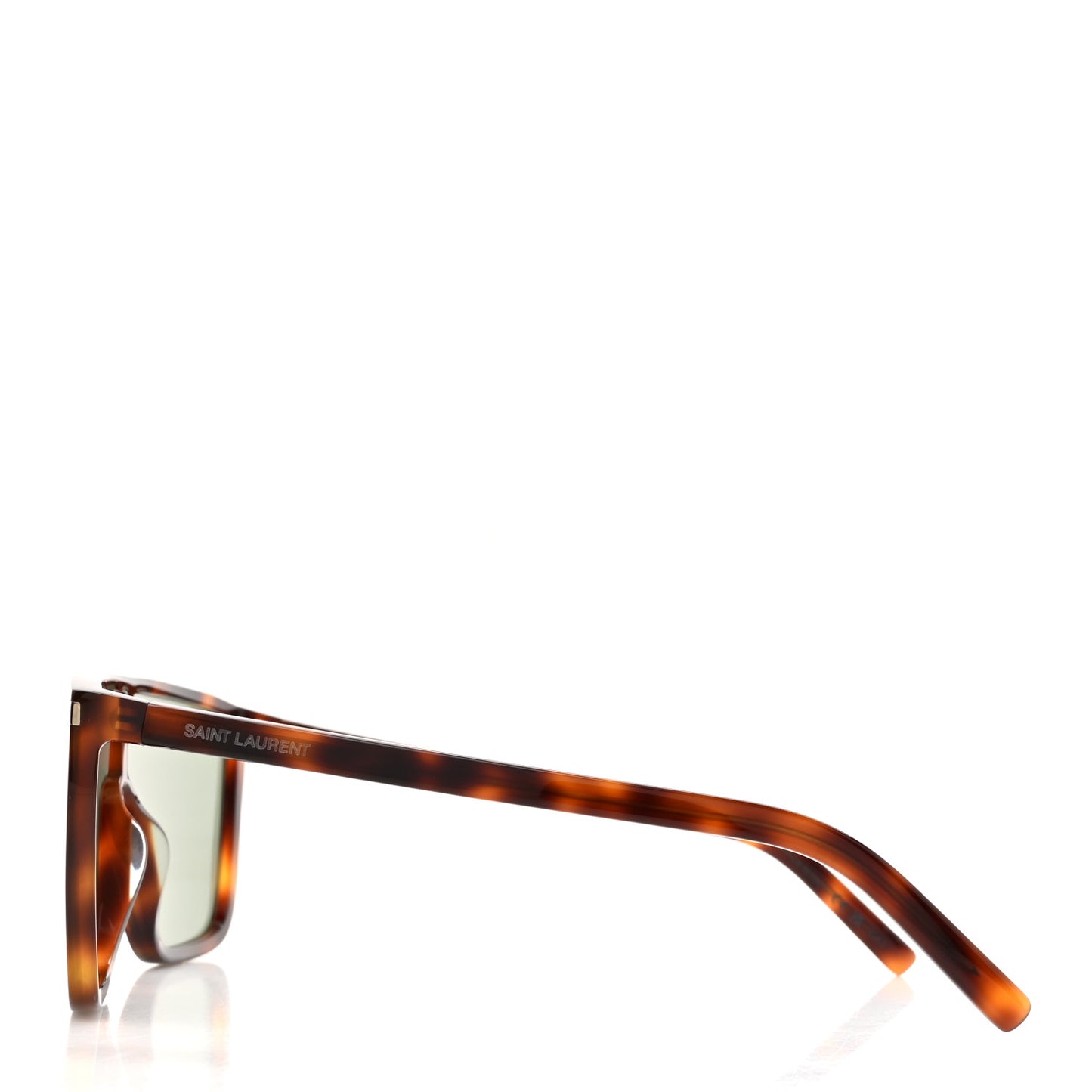 Metal SL 364 Mask Sunglasses Tortoise