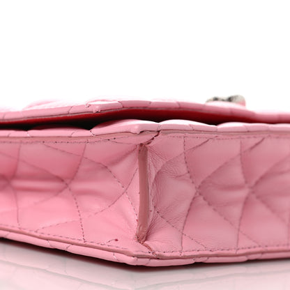 Alexander McQueen Calfskin Quilted Skull Small Chain Crossbody Bag Pink 6 of 8