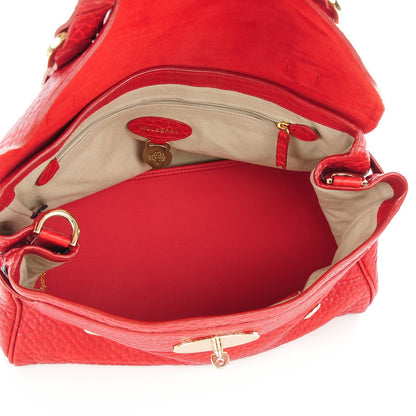 Mulberry Shrunken Calfskin Medium Alexa Poppy Red 5 of 8