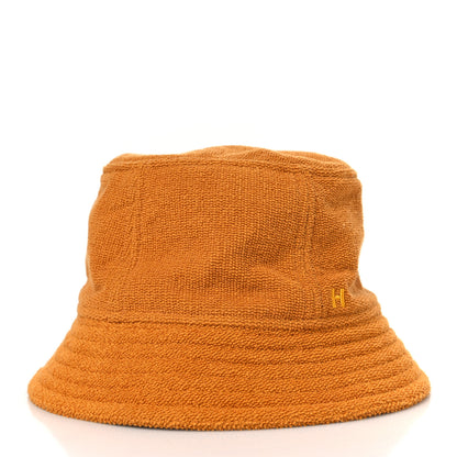 Hermes Cotton Eden Bucket Hat 56 Tan 5 of 7
