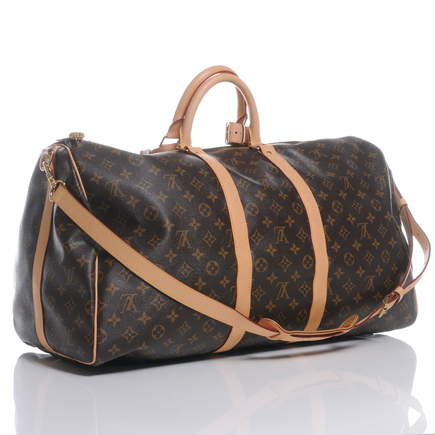 Louis Vuitton Monogram Keepall Bandouliere 55 3 of 7
