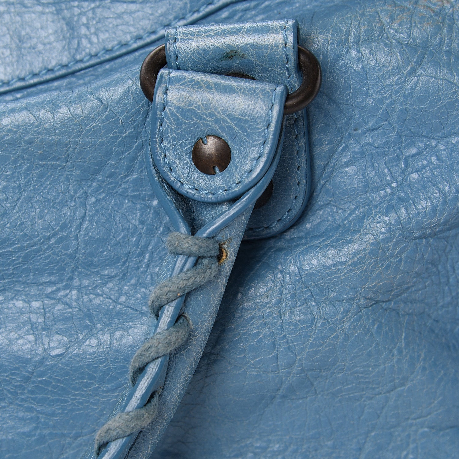 Balenciaga Agneau Classic Hardware City Bleu Indigo 13 of 16