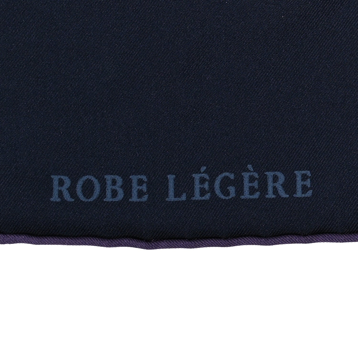 Hermes Silk Robe Legere Scarf 90 Marine Parme Rose 3 of 5