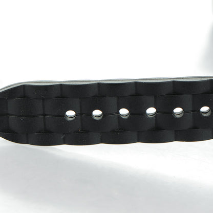 Chopard Stainless Steel Rubber 3 Diamond 36mm Happy Sport Quartz Watch Black 10 of 12
