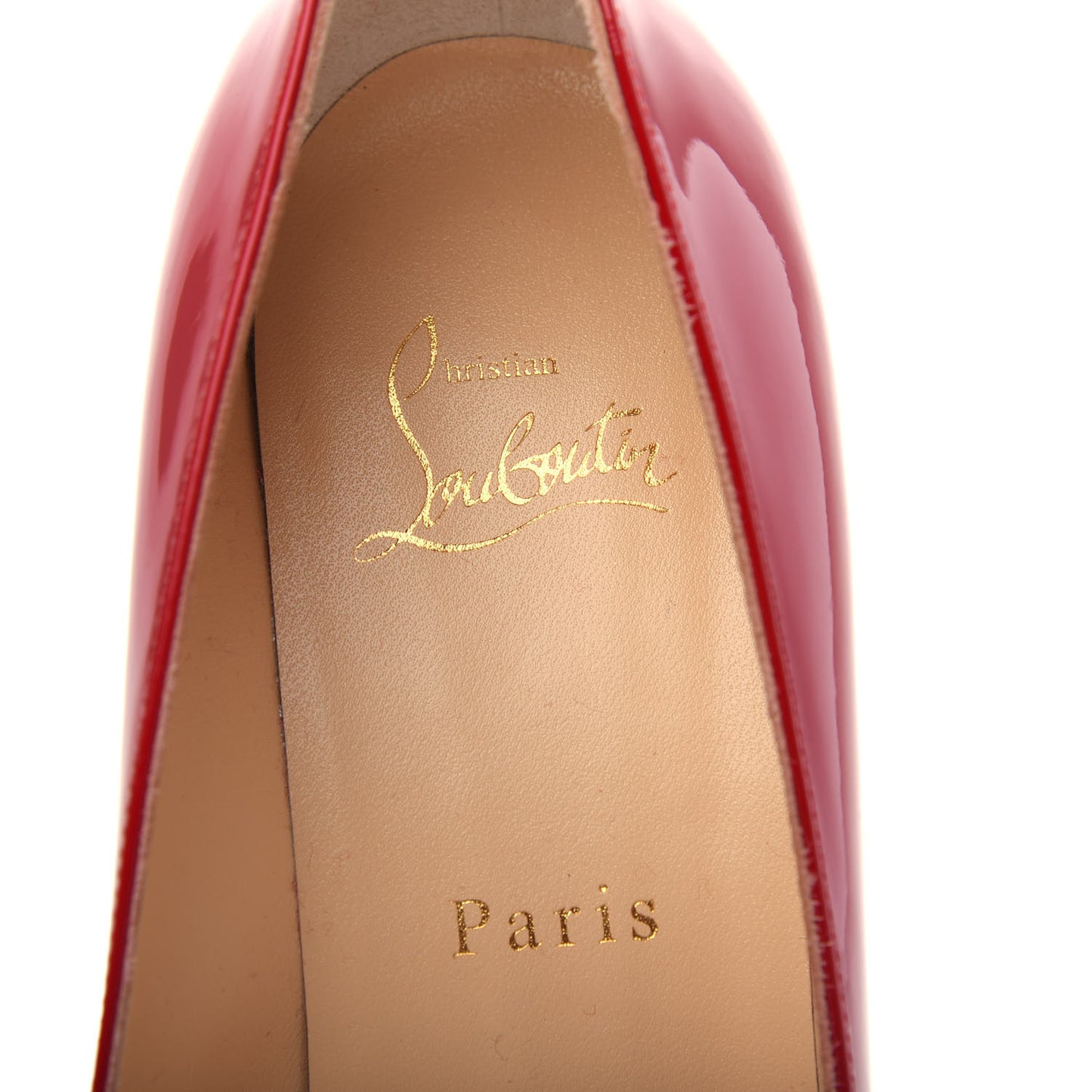 Patent Cadrilla 70 Pumps 37.5 Loubi
