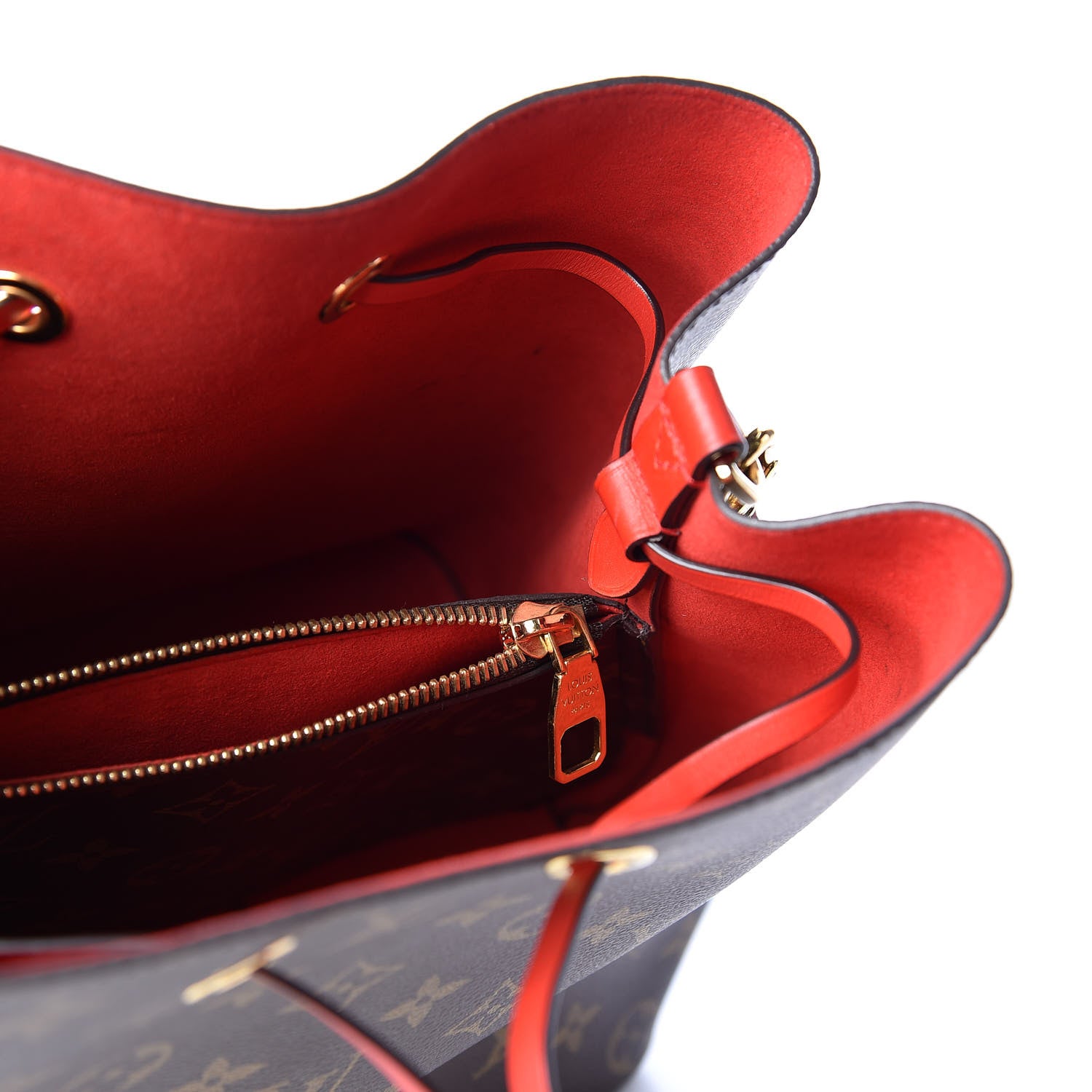 Louis Vuitton Monogram Neonoe MM Coquelicot 4 of 9
