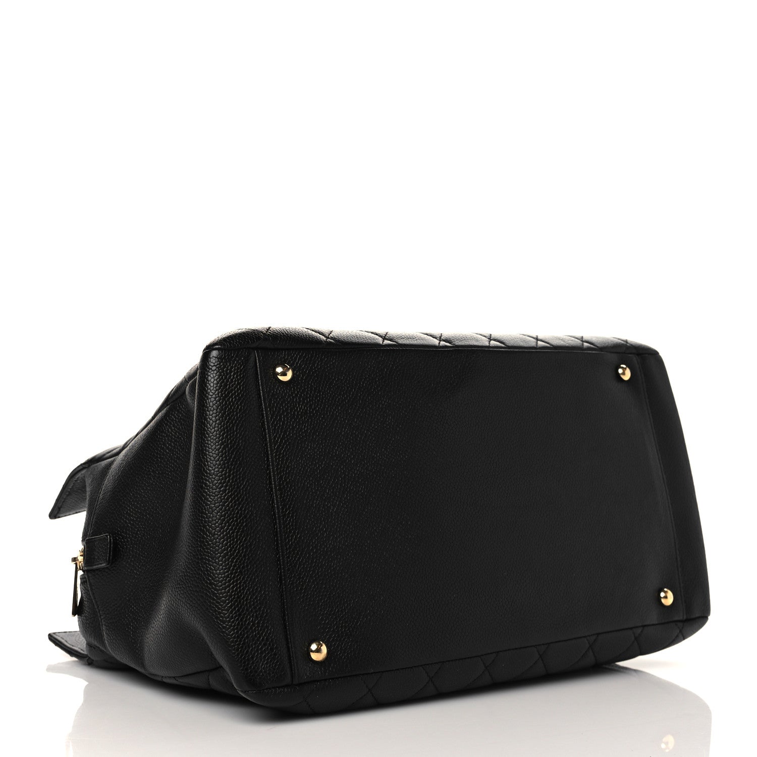Chanel Caviar Quilted Grand Timeless Tote GTT Black 4 of 7