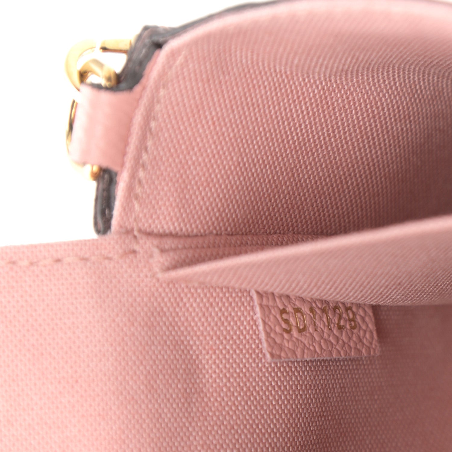 Louis Vuitton Empreinte Pochette Felicie Chain Wallet Rose Poudre 9 of 14