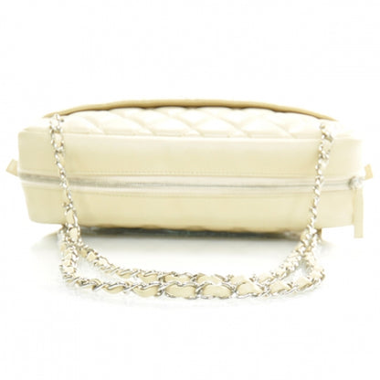 Chanel Lambskin Quilted Large Camera Case Beige Clair 5 of 12