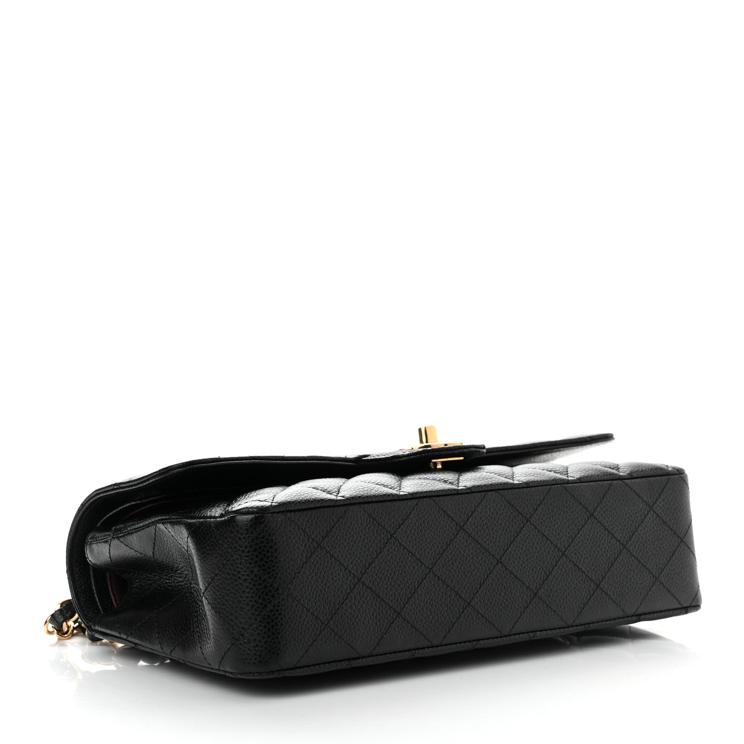 Chanel Caviar Quilted Medium Double Flap Black 4 of 8