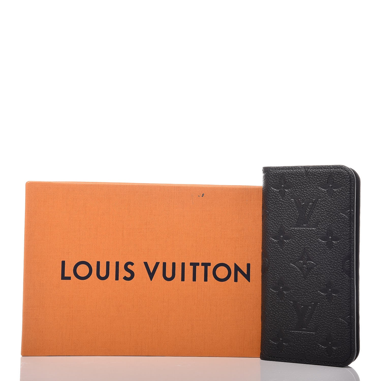 Louis Vuitton Empreinte iPhone X/XS Folio Case Black 7 of 7