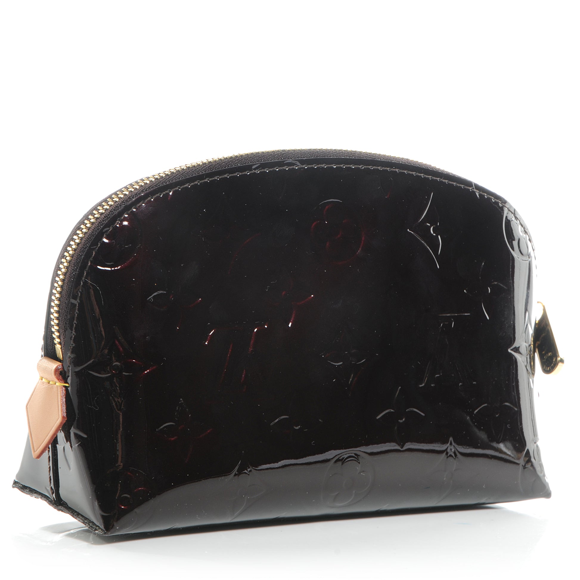 Louis Vuitton Vernis Cosmetic Pouch Amarante 3 of 8