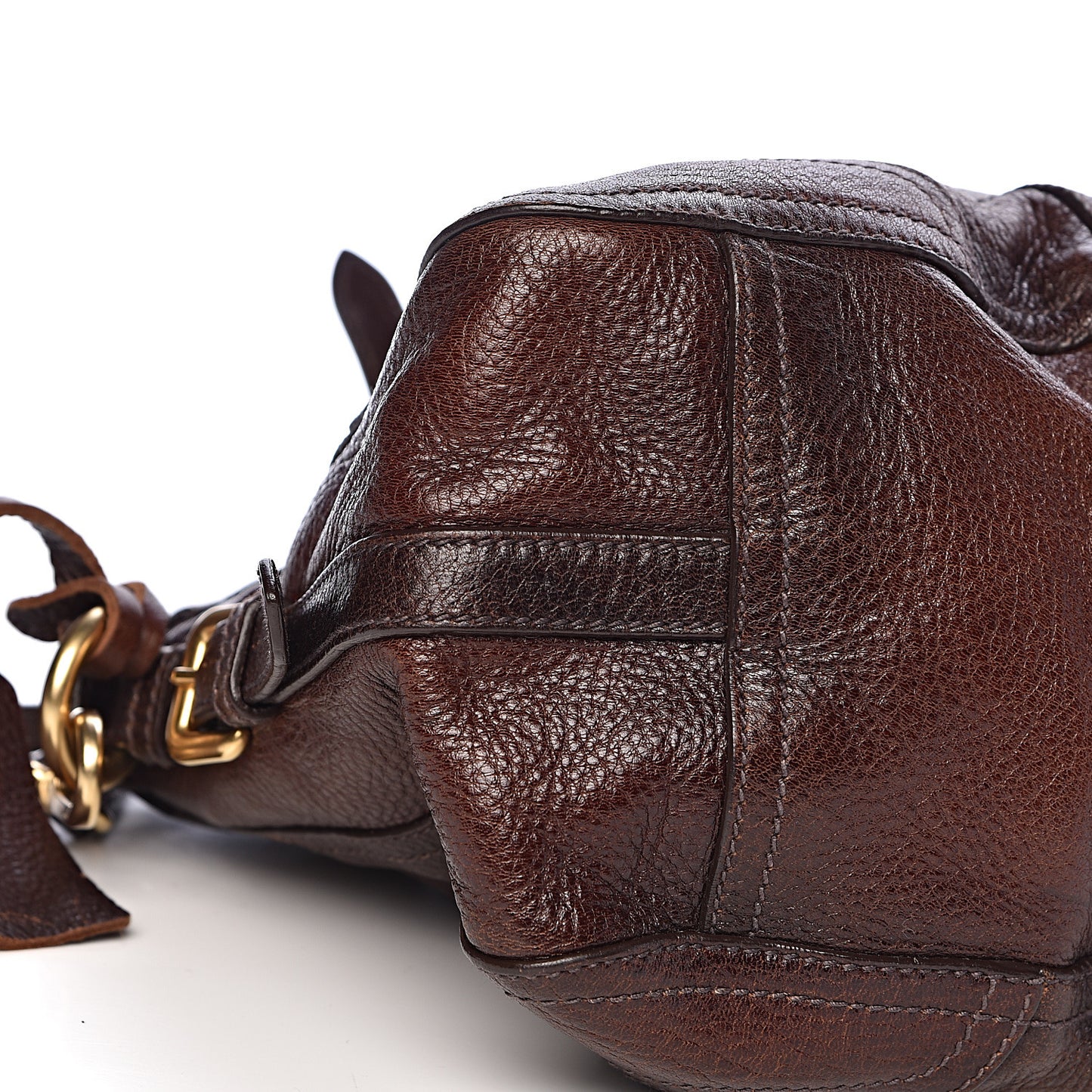 Deerskin Duffel Bag Bruciato