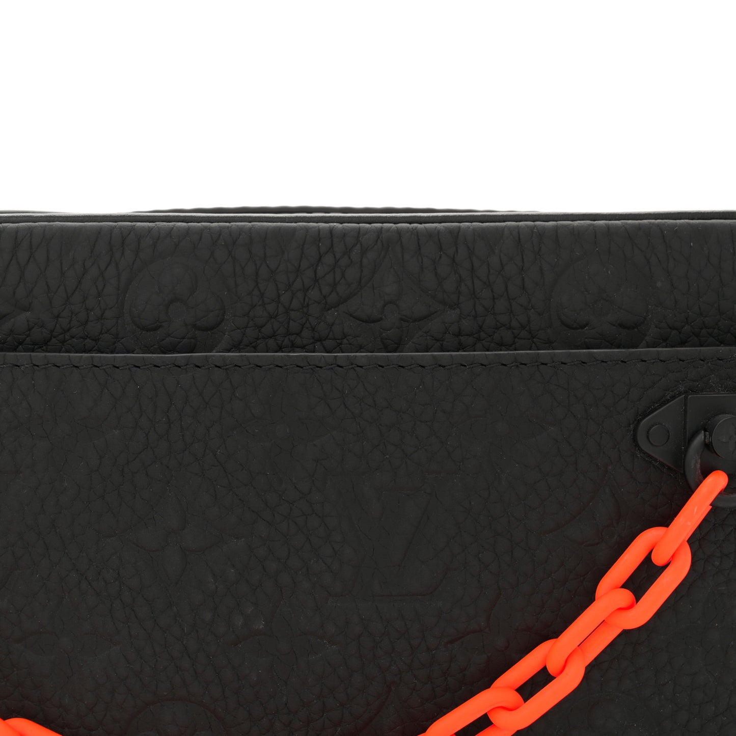 Taurillon Monogram Uniformes Solar Ray Soft Pochette Volga Belt Bag Black