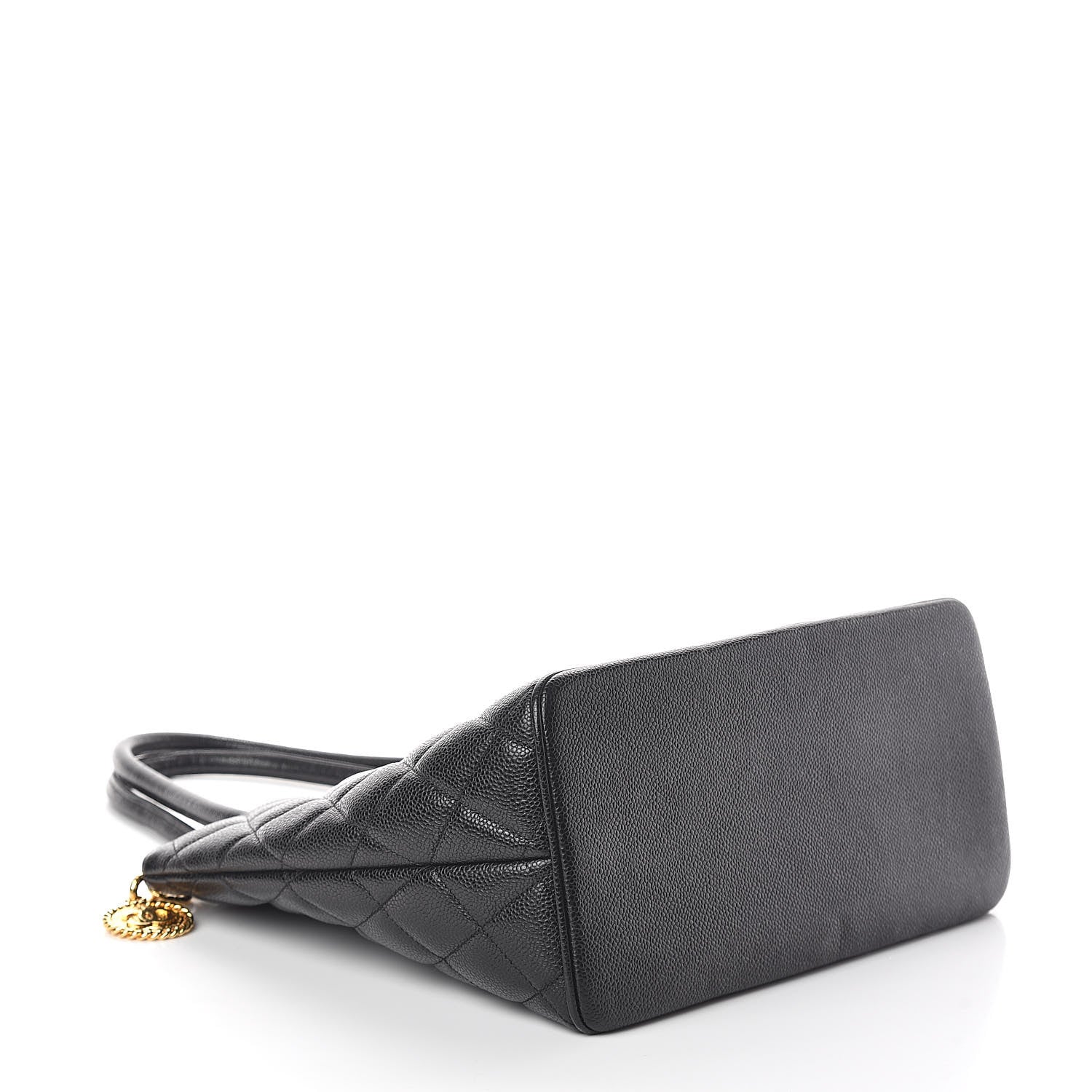 Chanel Caviar Quilted Medallion Tote Black 4 of 10