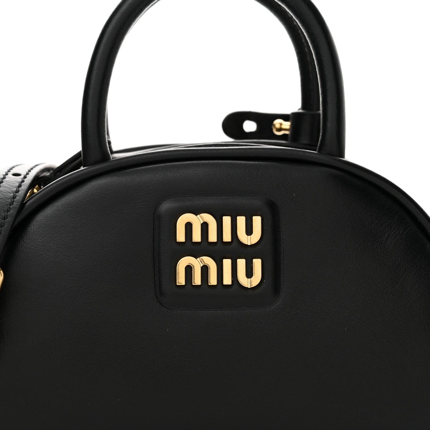 Miu Miu Soft Calf Mini Bag Black 7 of 10