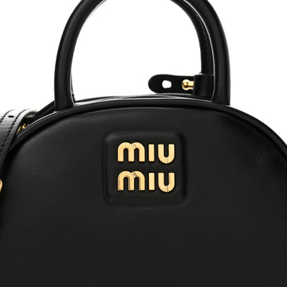 Miu Miu Soft Calf Mini Bag Black 7 of 10