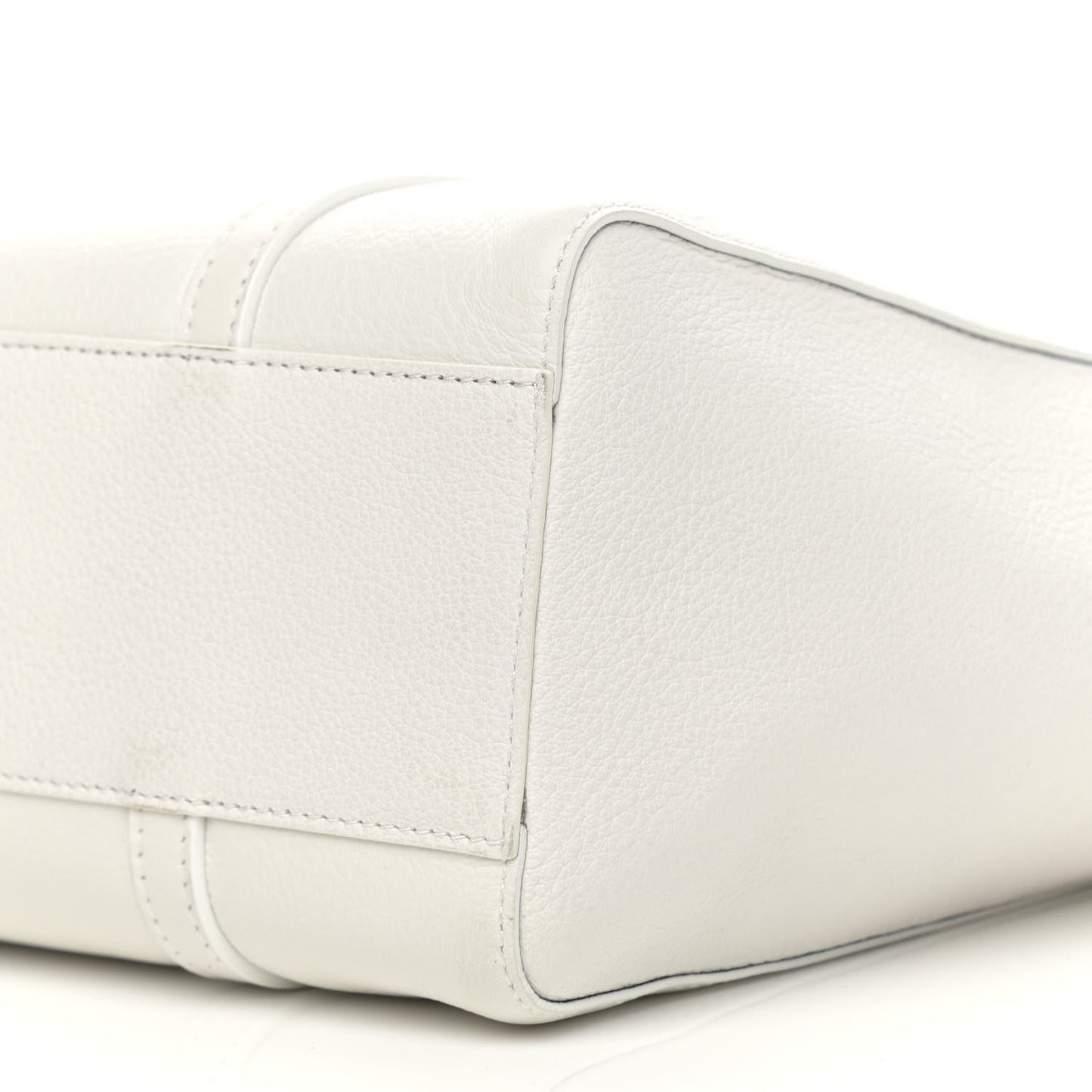 Smooth Calfskin Double Sided XXS Everyday Tote White Light Black