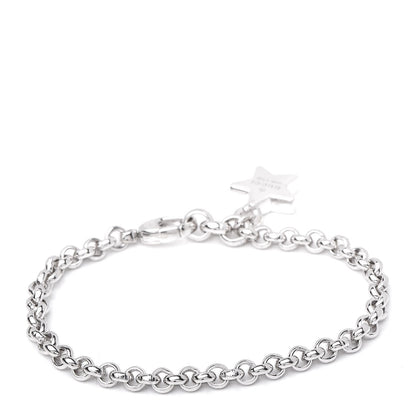 Gucci Sterling Silver Star Charm Bracelet 3 of 5