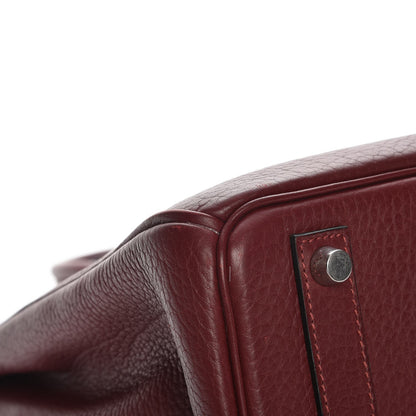 Hermes Fjord HAC Birkin 32 Rouge H 7 of 28