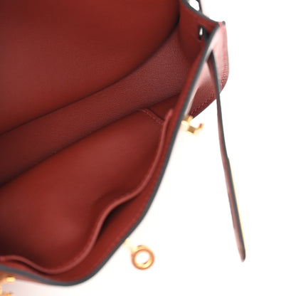 Hermes Swift Mini Jypsiere Rouge H 5 of 12