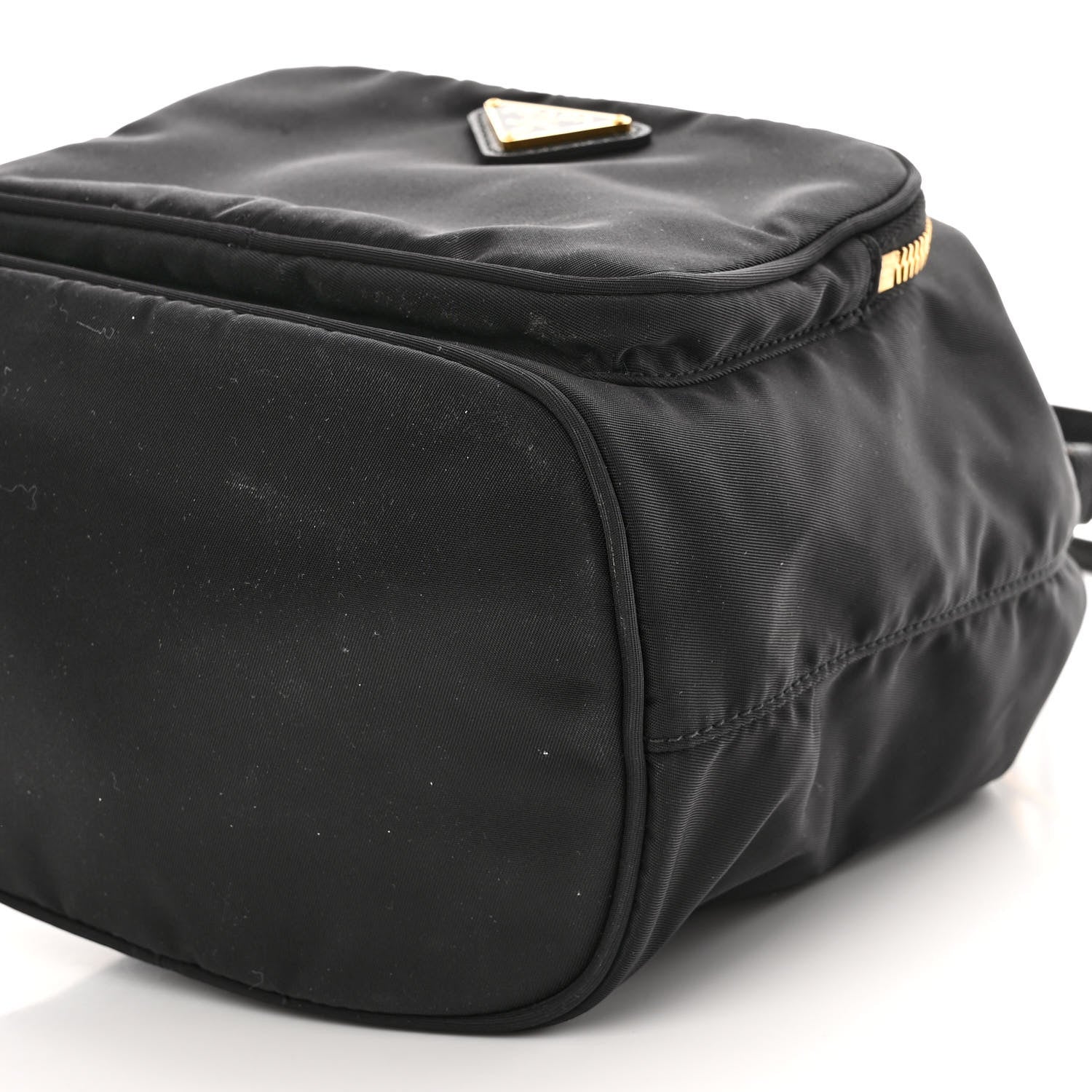 Prada Re-Nylon Duet Drawstring Shoulder Bag Black 9 of 9