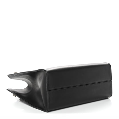 The Row Polished Saddle Calfskin Small Alexia Bag Black 5 of 12