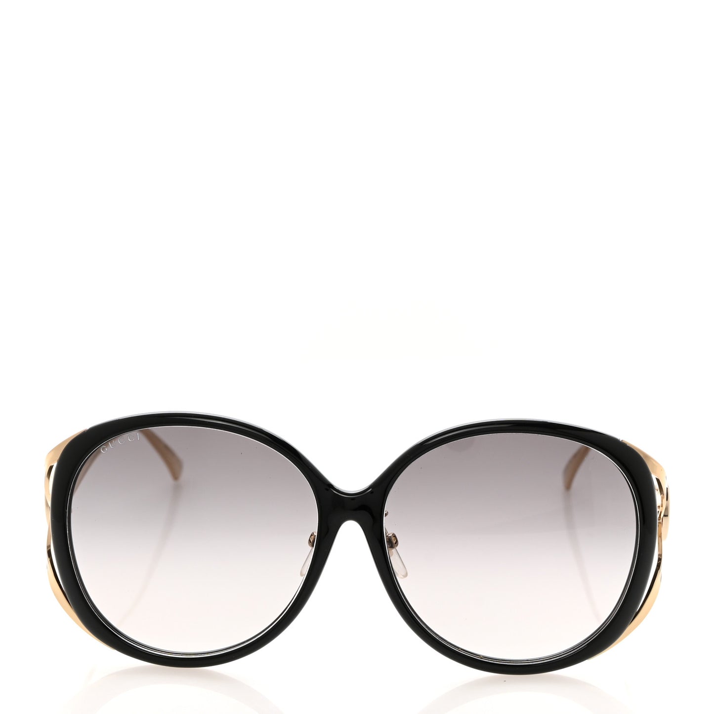 Round Frame Injected GG0226SK Sunglasses Black